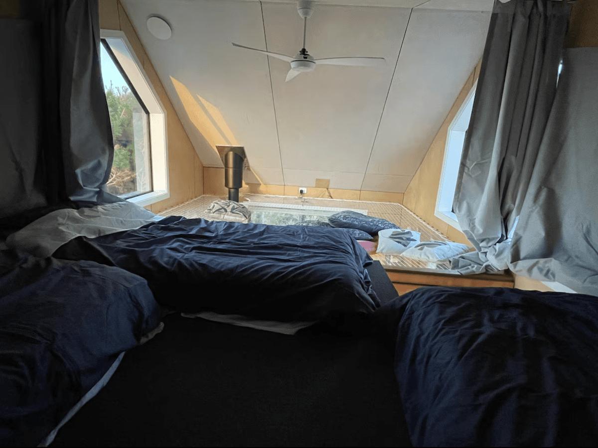 Loft sleeping area